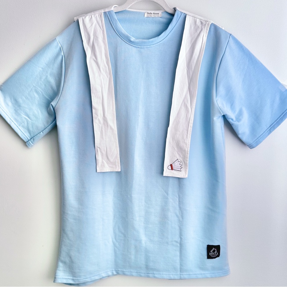 Light Blue Shirt Dress